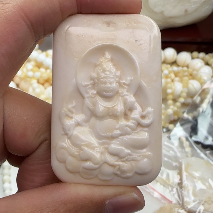 无***赖大果紫檀（缅甸花梨）瑕疵黄财神43号