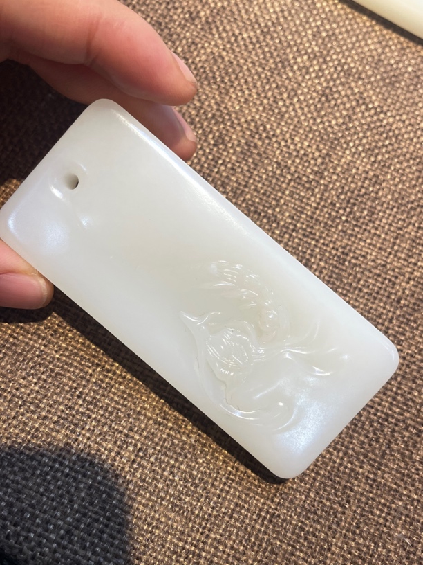 新疆和田玉千手观音大牌子