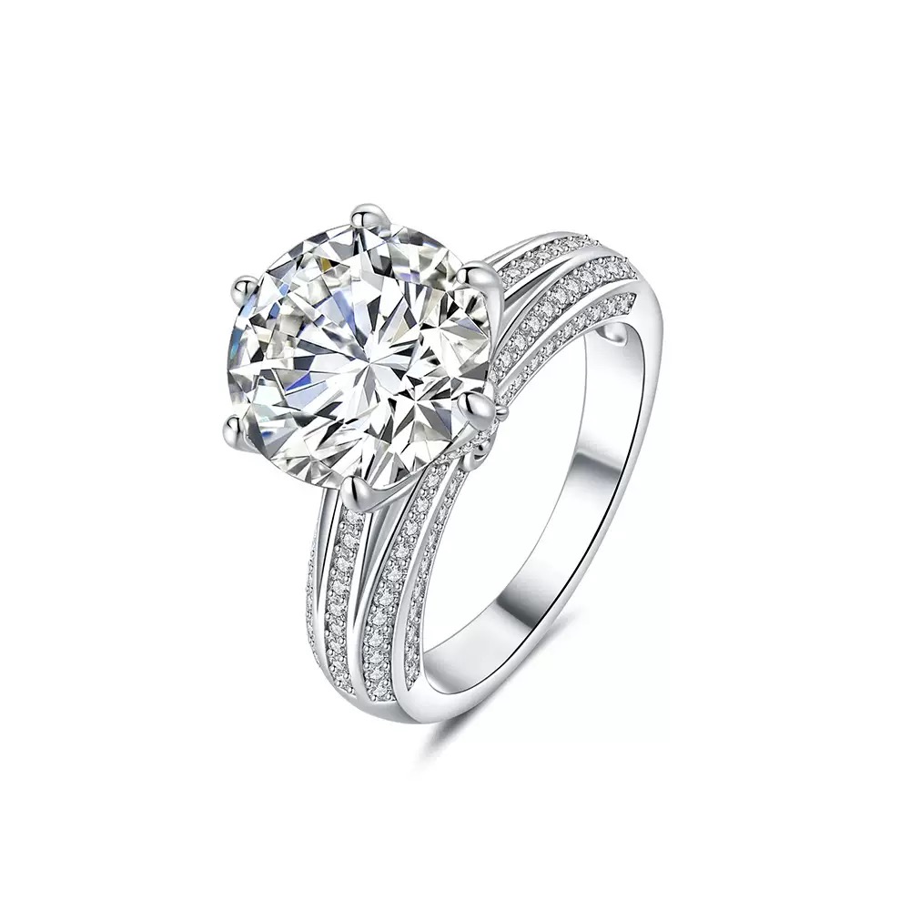 【南非严选】 5.0CT 典雅婚纱女戒