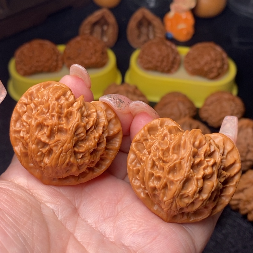 【闪购商品】把件文玩核桃895号宫灯41.5