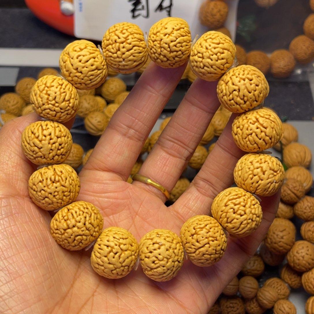 手串桃核19龙鳞苹果手串