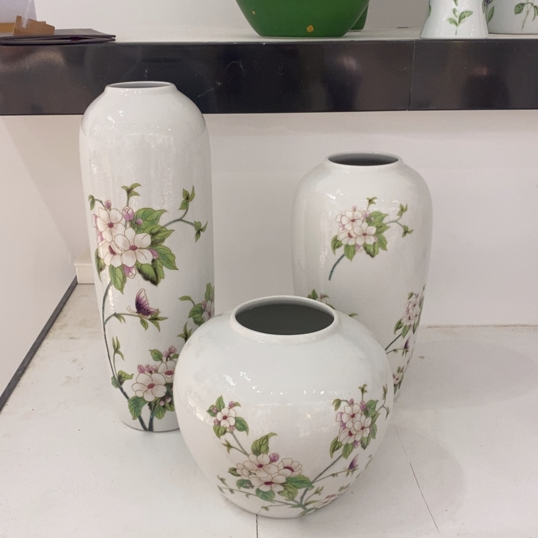 摆件景德镇陶瓷花瓶摆件