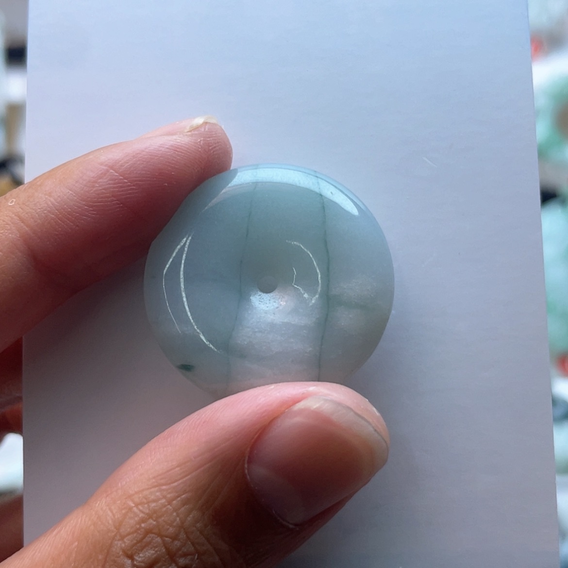 【闪购商品】颈饰未镶嵌翡翠平安扣