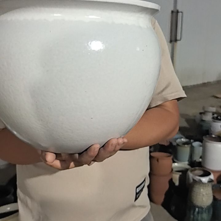 紫砂花盆口30高25福利