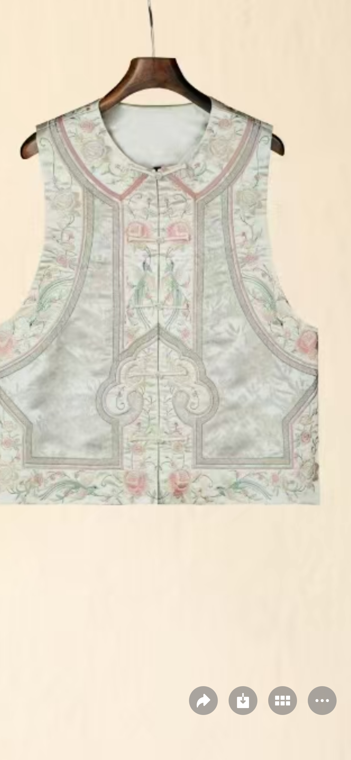 民族风刺绣马甲1007