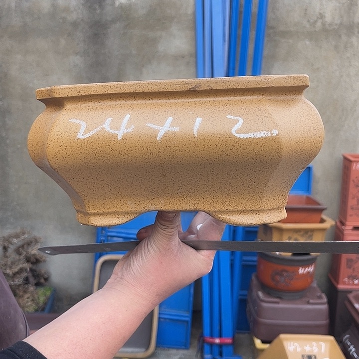 紫砂花盆紫砂等传统