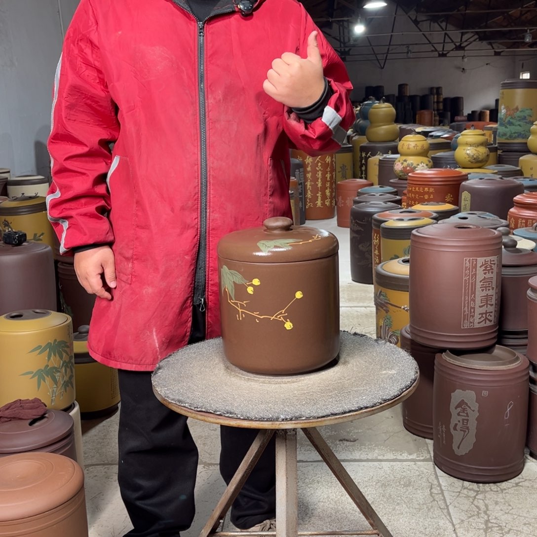 紫砂茶叶罐茶叶罐