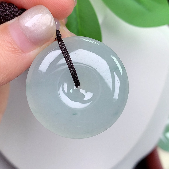 翡翠未镶嵌颈饰34.2-6.5mm