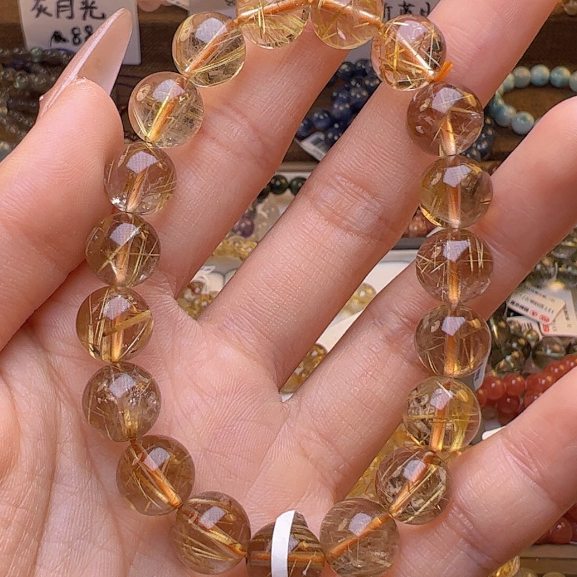 【闪购商品】水晶手串未镶嵌翻****爷354