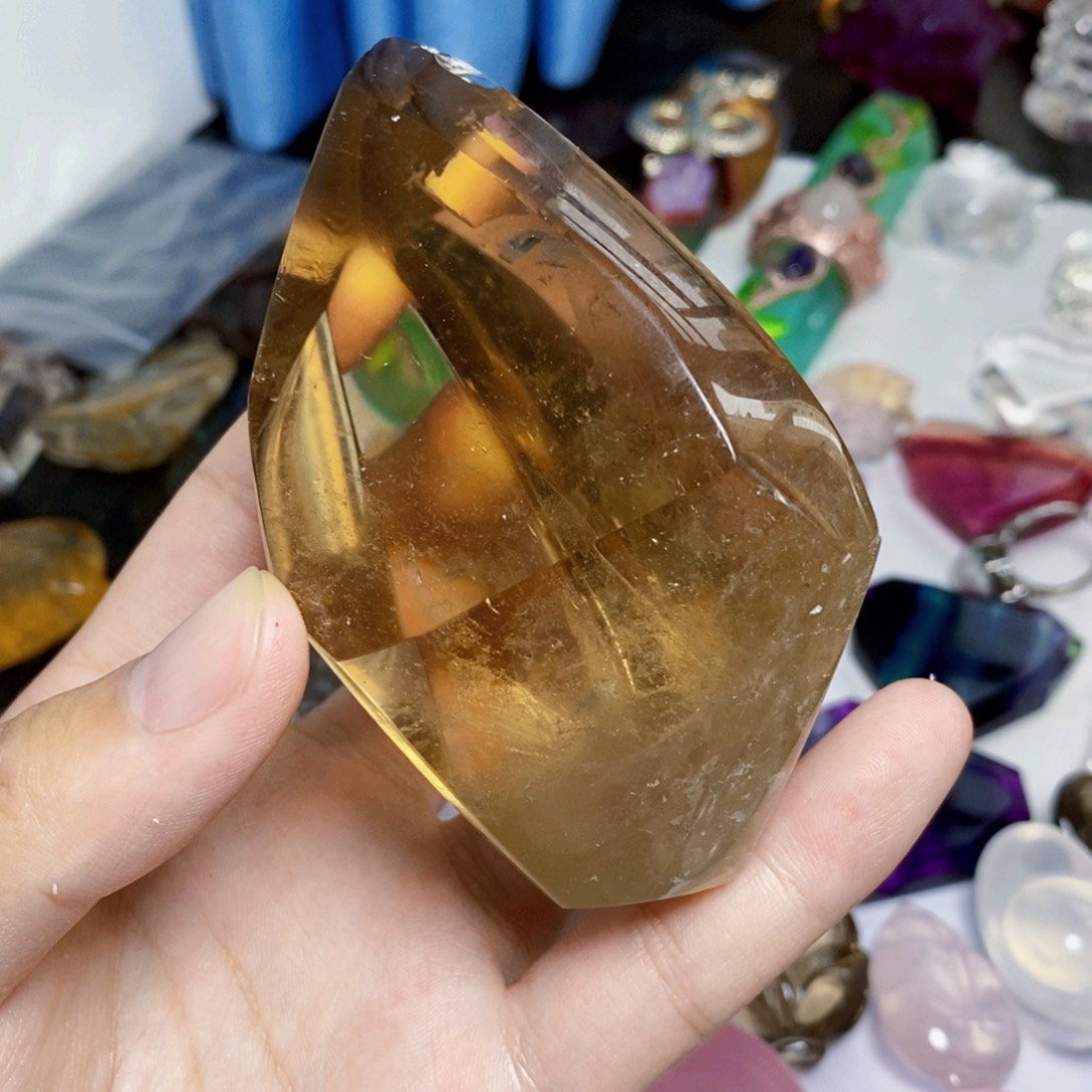 水晶珠宝半成品未镶嵌