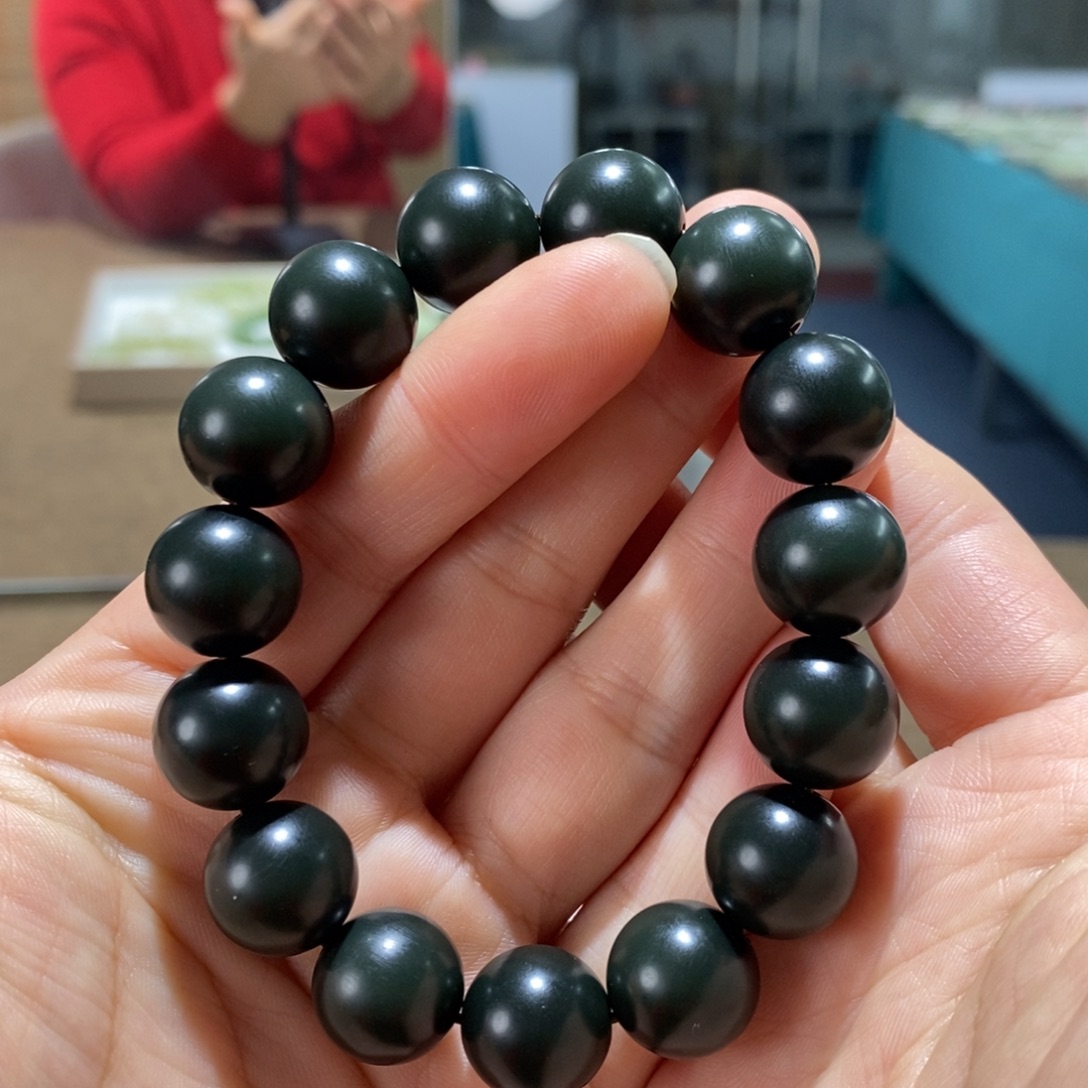 和田玉未镶嵌手链114