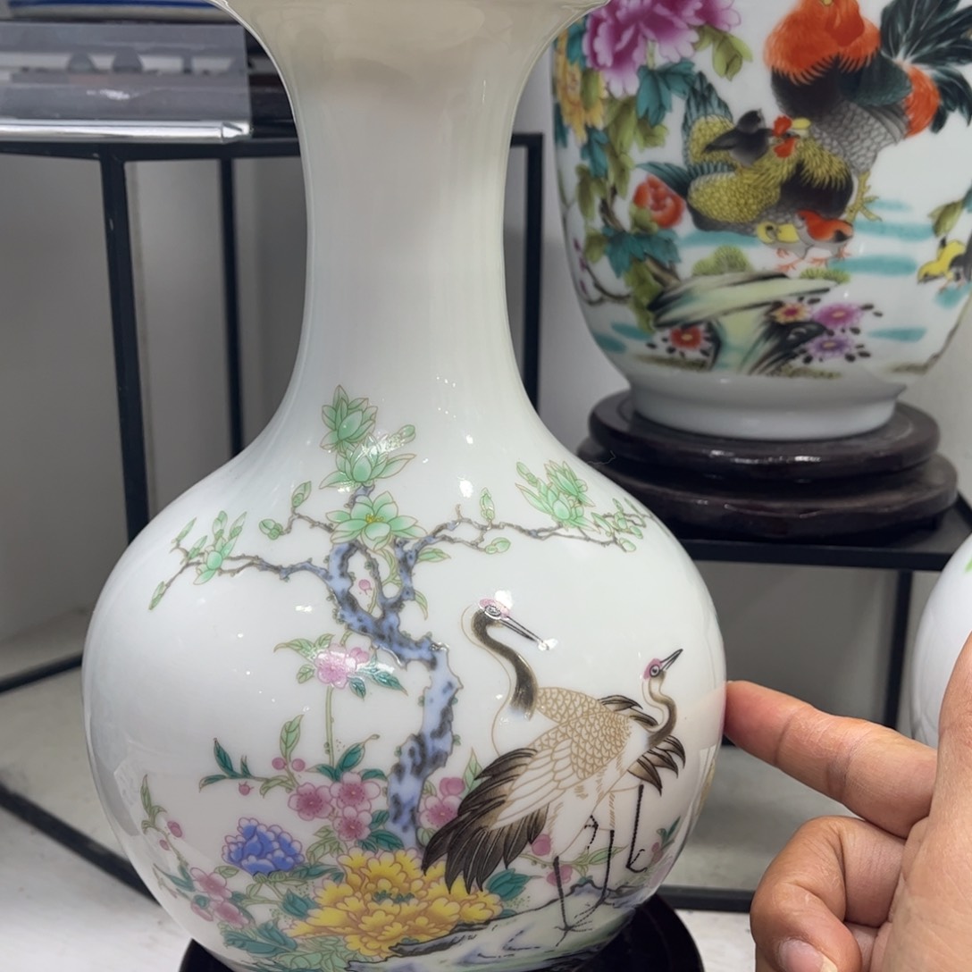 景德镇陶瓷花瓶摆件