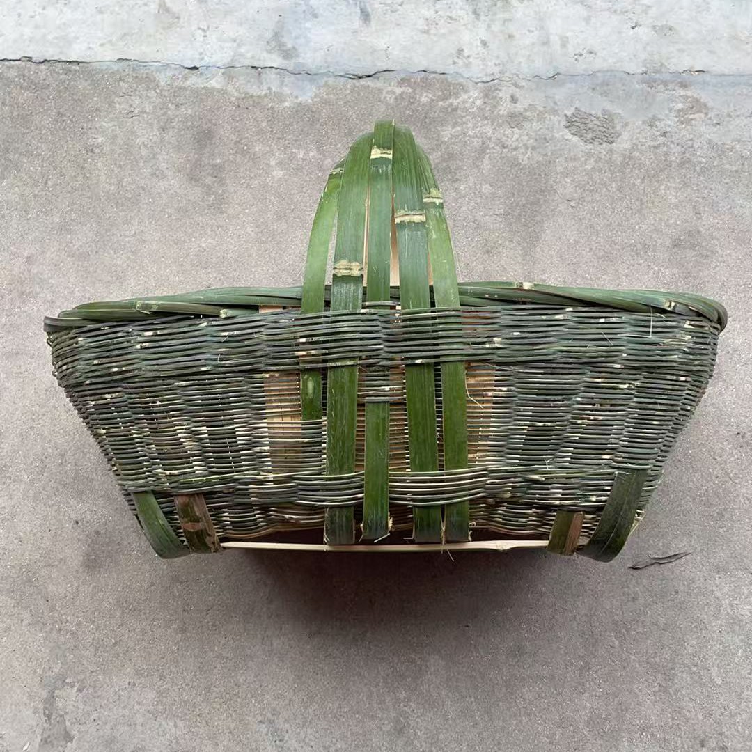 精品手工竹编提篮杀猪专用提篮