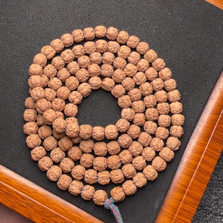 金刚菩提吊坠李**。定制收藏原装佛手108尺寸 7.5+