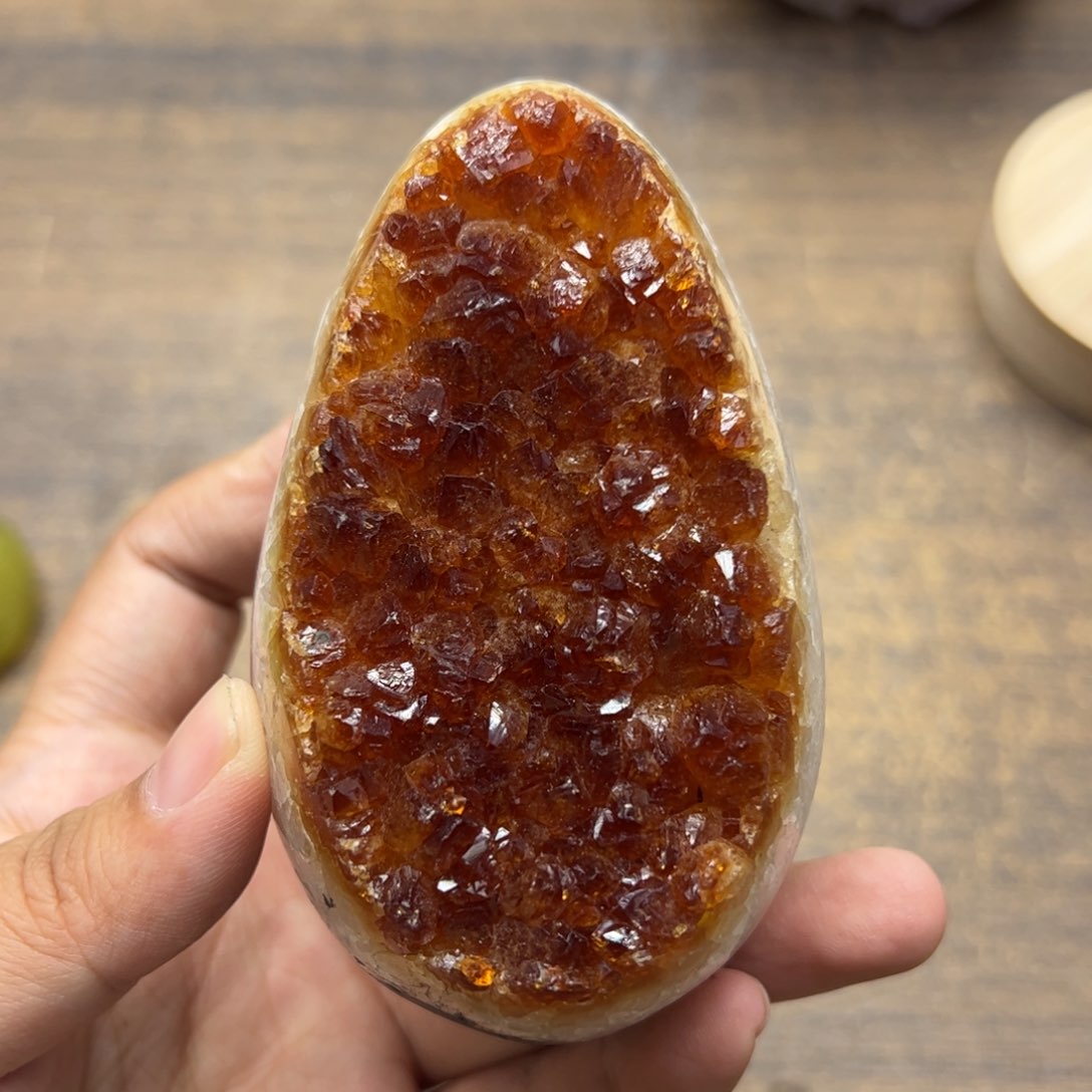 水晶水晶无镶嵌未镶嵌黄蛋7