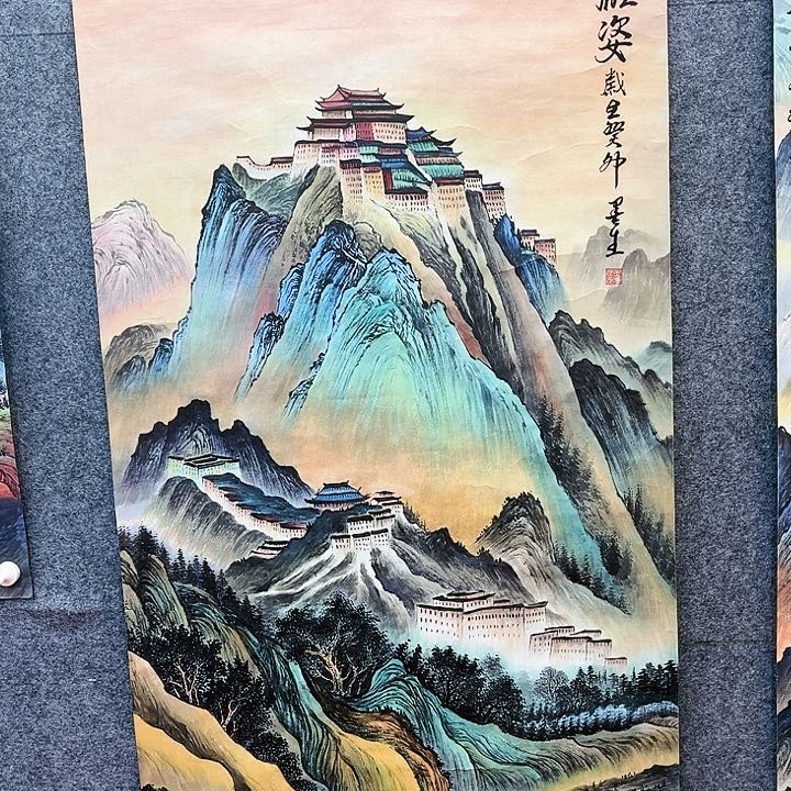 鲁岳艺术美术作品1