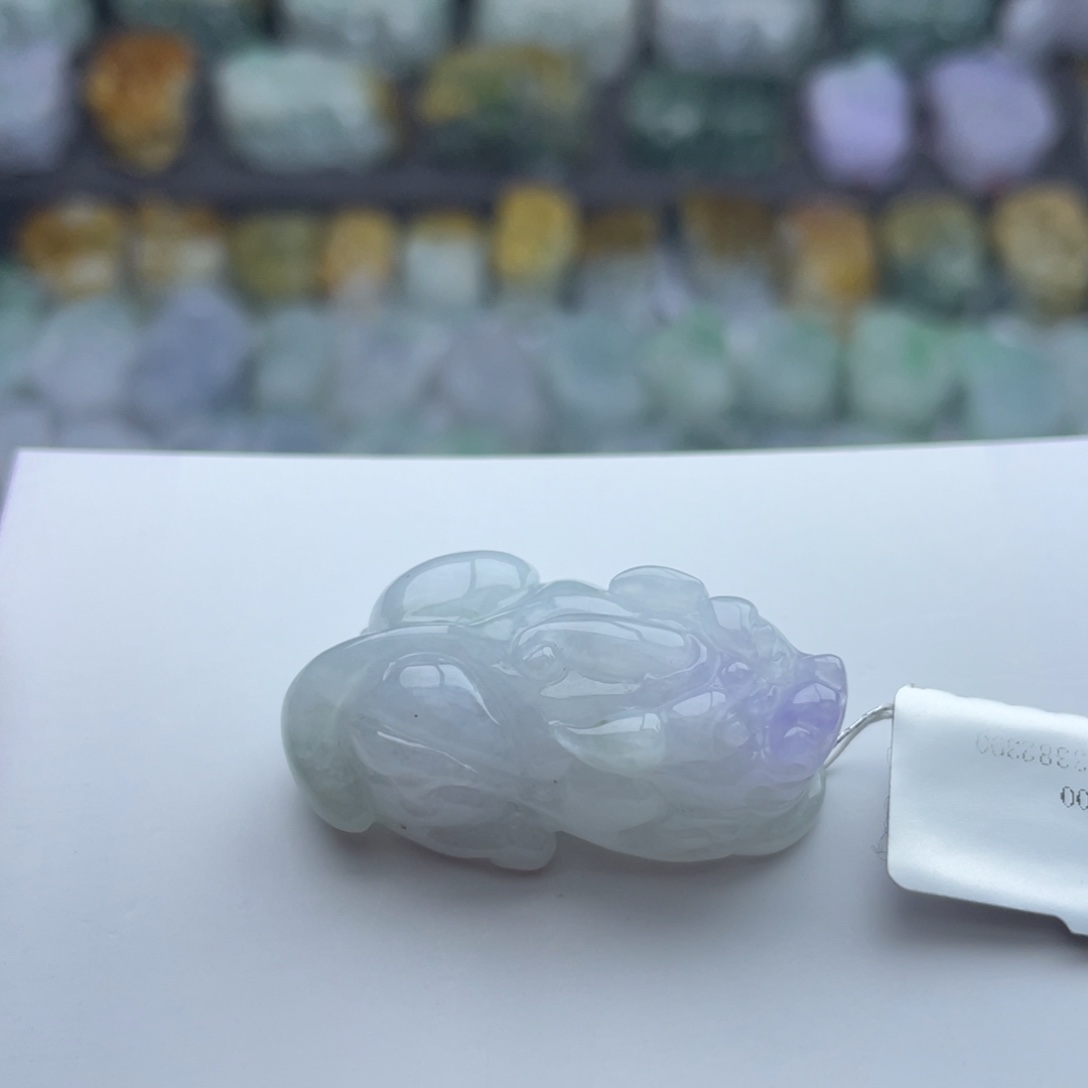 翡翠颈饰未镶嵌貔貅