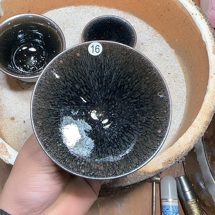 茶盏印春堂柴烧建盏