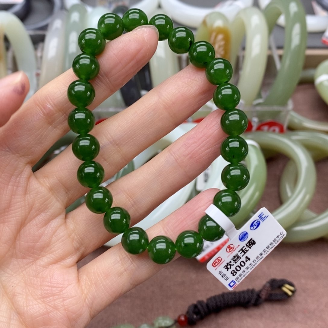 和田玉手链未镶嵌陳****）