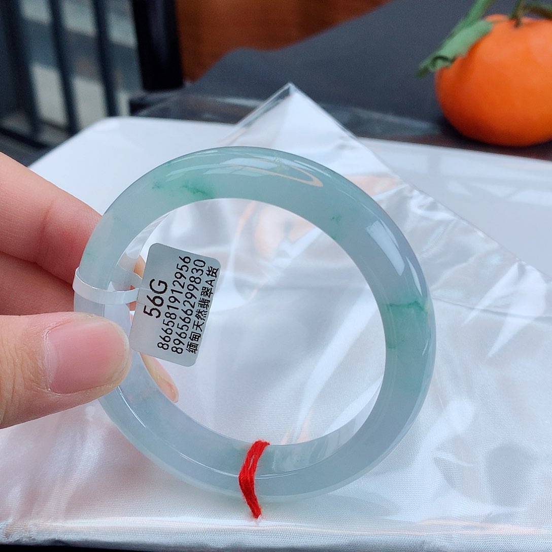 翡翠手镯未镶嵌天然缅甸翡翠A货手镯