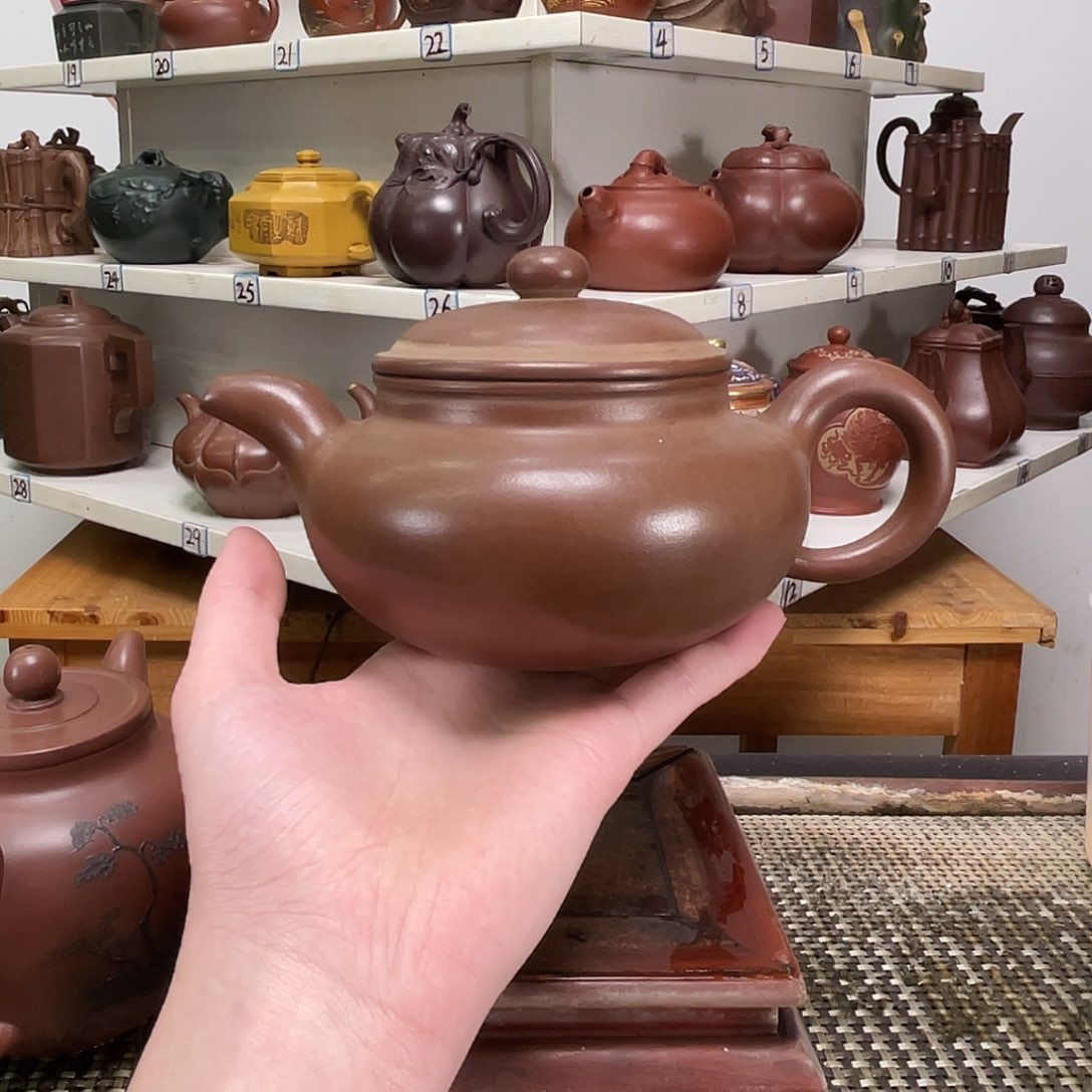 紫砂茶壶白***尽我也不知道