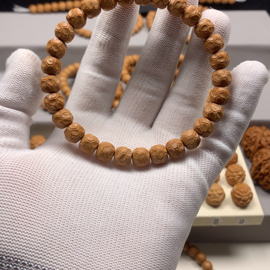 核桃手串/手链纯手工龙鳞无相