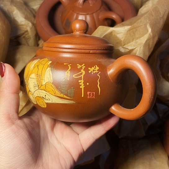 全手工制作宜兴紫砂