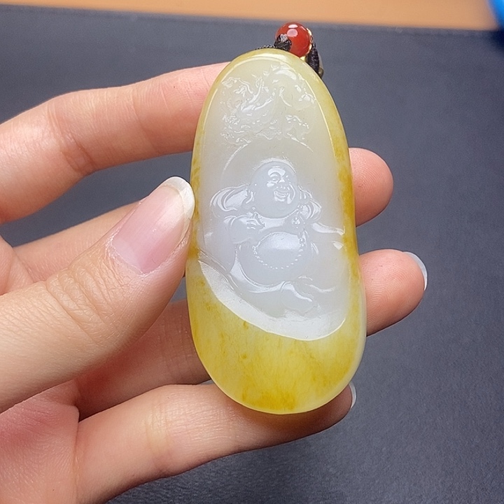 和田玉未镶嵌挂件N