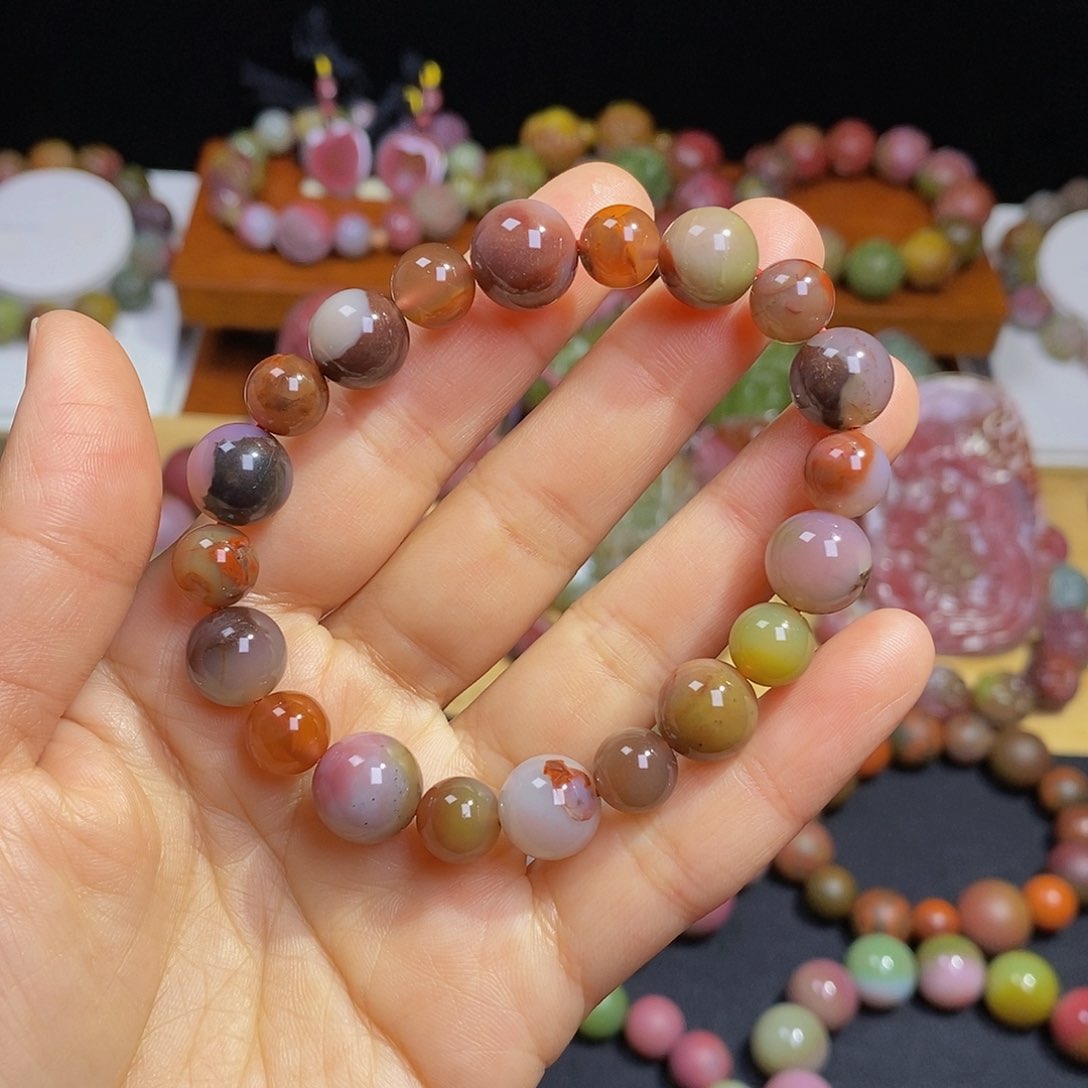 玛瑙/玉髓盐源玛瑙大漏大炸未镶嵌包浆石包玉微瑕单圈