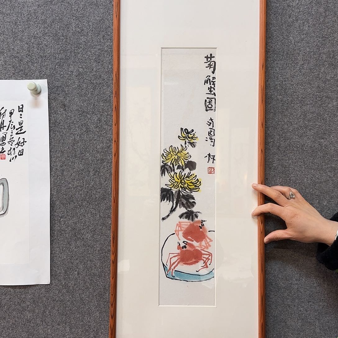 国画冯林老师手绘作品