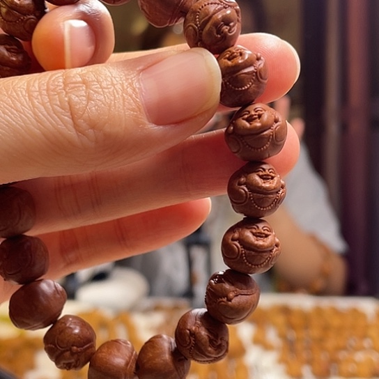 橄榄核手串/手链龙纹桃核