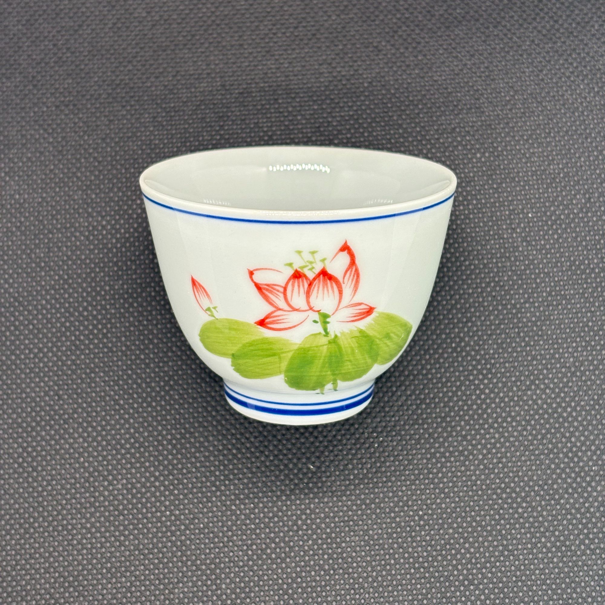 复古手绘青花陶瓷釉下品茗杯家用高档喝茶杯