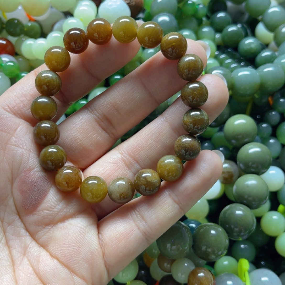 和田玉手链未镶嵌