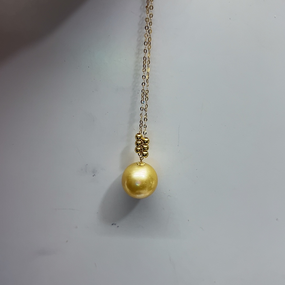 海水珍珠颈饰18K金镶嵌