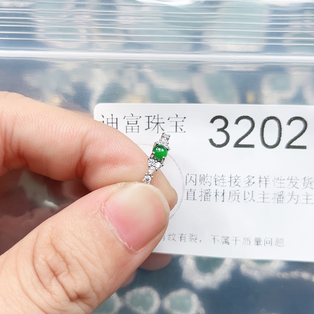 翡翠颈饰未镶嵌翡翠3202