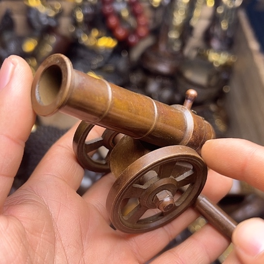 铜制工艺把玩摆件