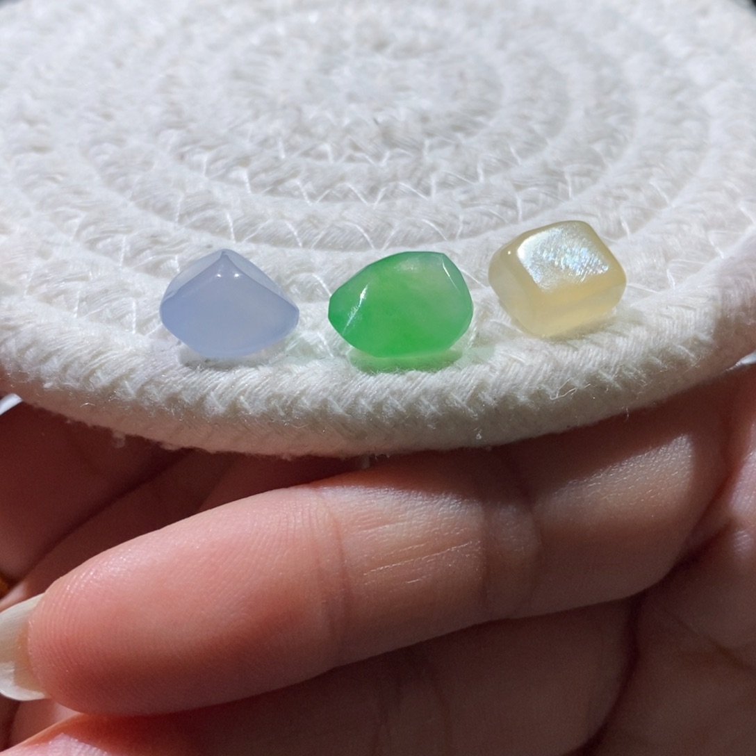 翡翠手链未镶嵌天然A货缅料翡翠