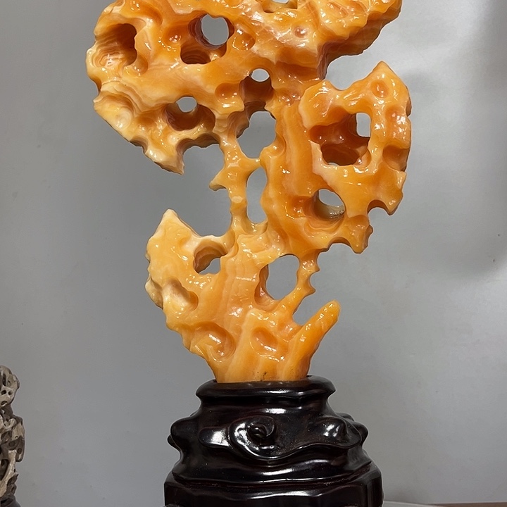 老***季石材太湖家居摆件