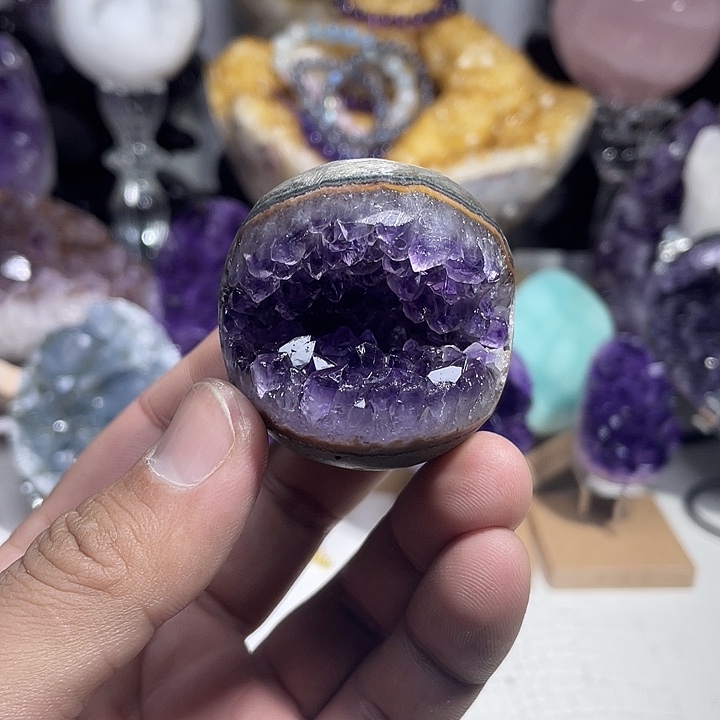 欢***子珠宝半成品未镶嵌水晶