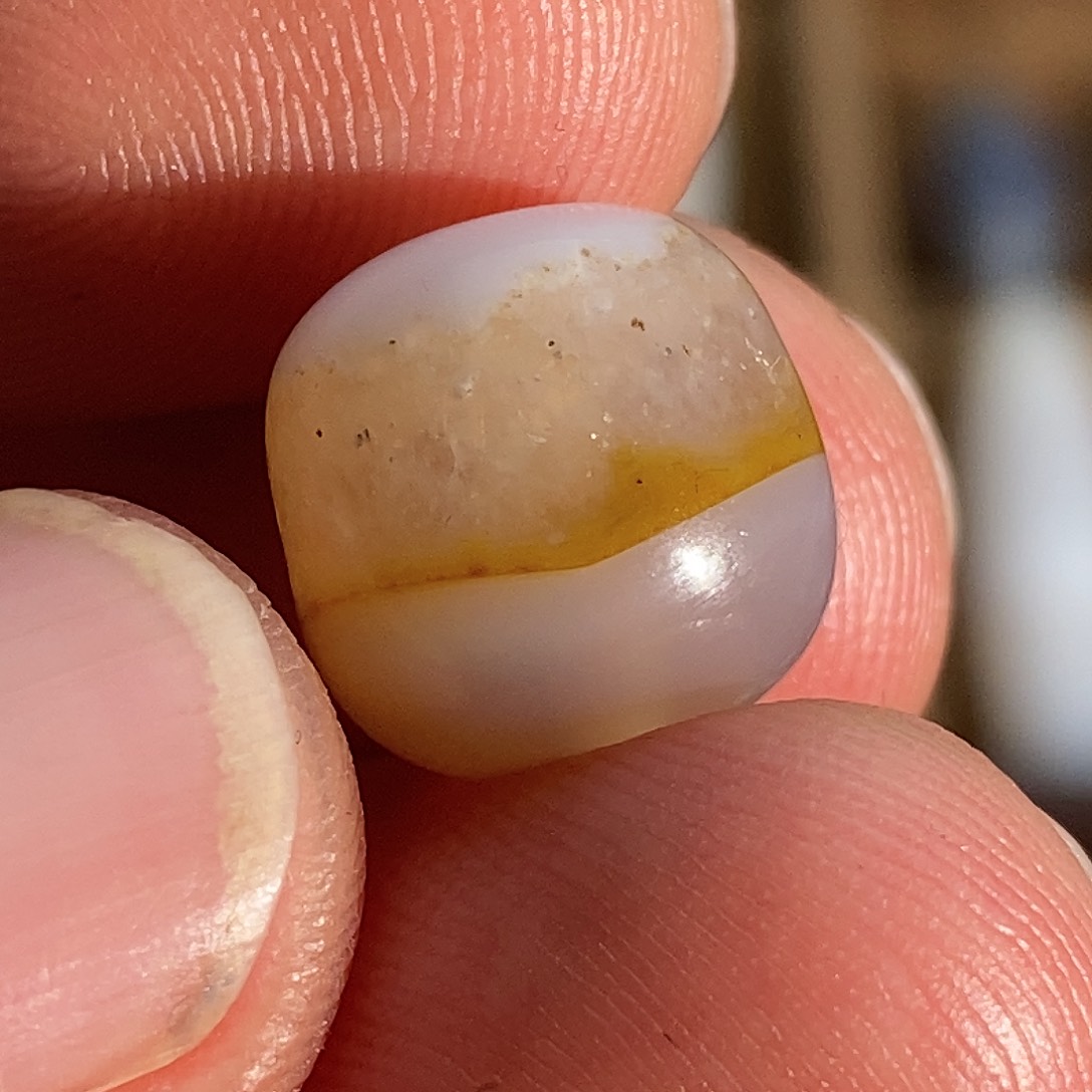 玛瑙/玉髓颈饰合金