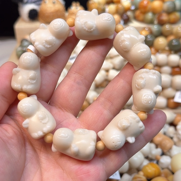 菩提根/象牙果手串卡皮吧啦全品1-16-11