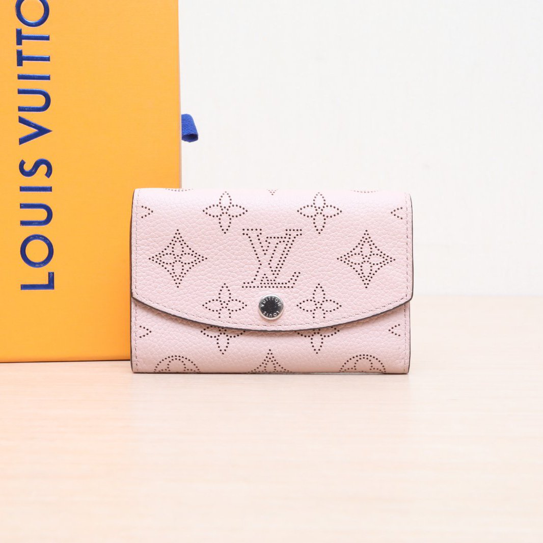 99新 LouisVuitton/路易威登 -188小花柳 粉色 皮革C 2018 钱包