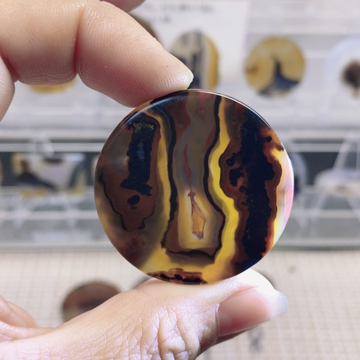 玛瑙/玉髓未镶嵌颈饰