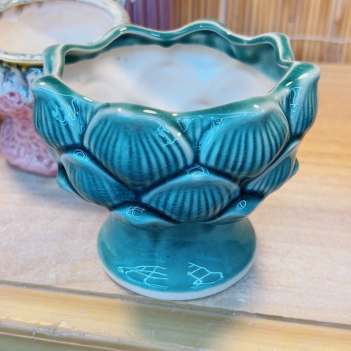 有孔，满10元发货多肉陶瓷花盆