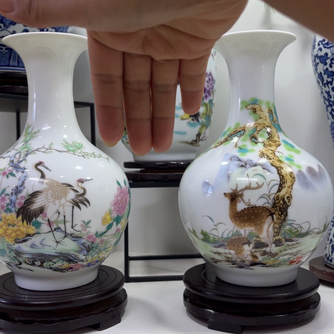 景德镇陶瓷花瓶摆件