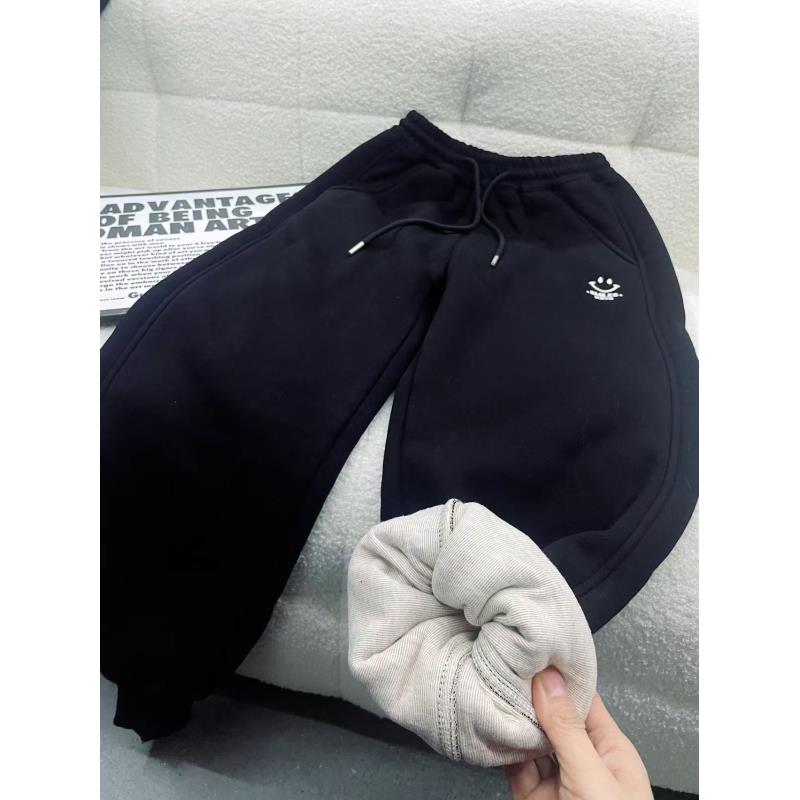 412168《现 15-23》优选儿童加绒纳米亲肤发热休闲裤