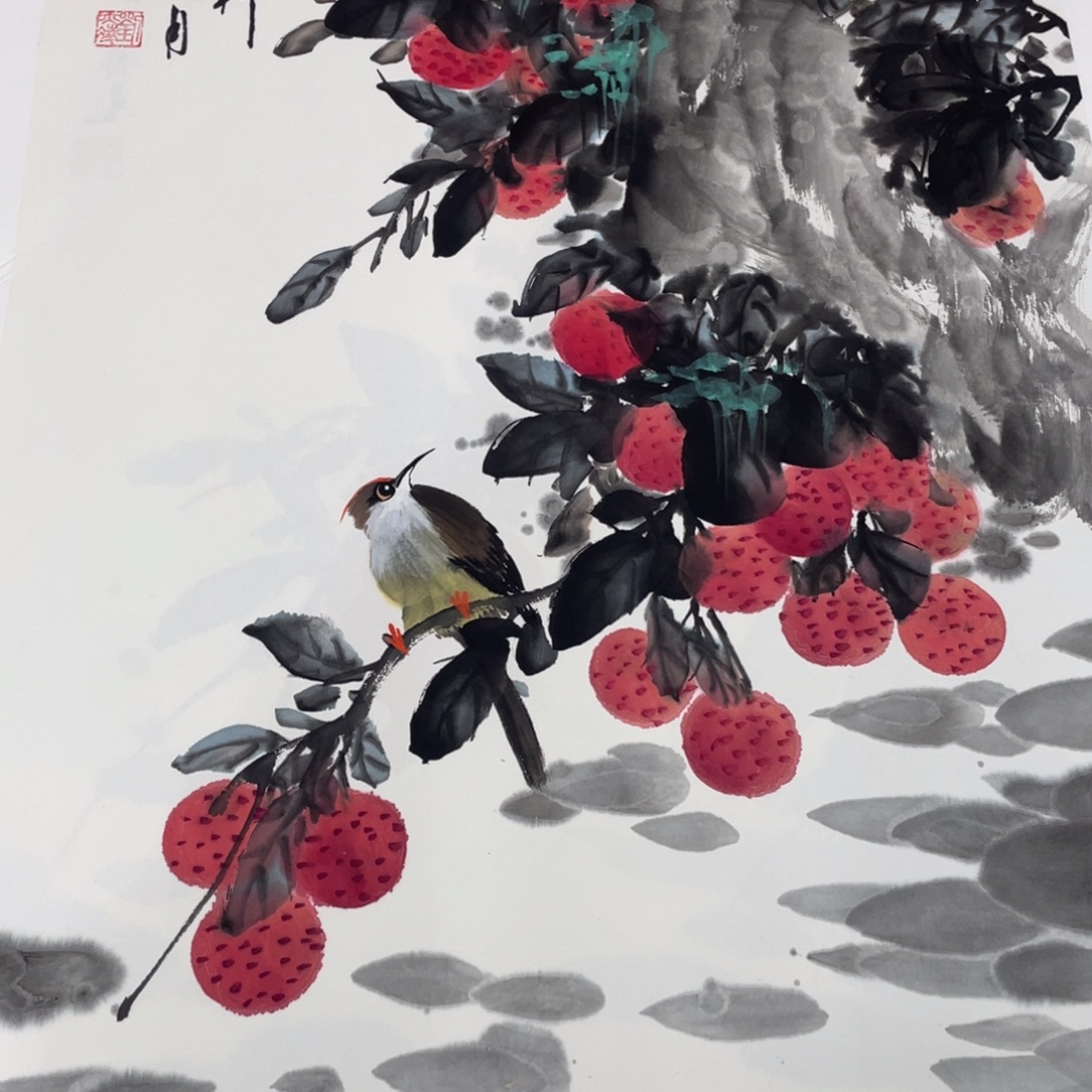 国画刘亦凌老师作品欣赏