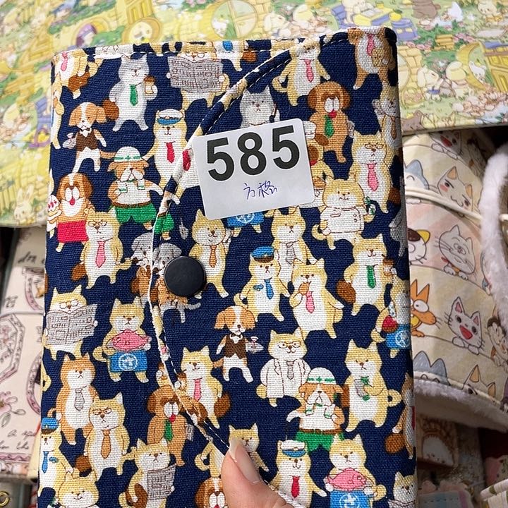 织绣喵*A6活页加方格纸585。       