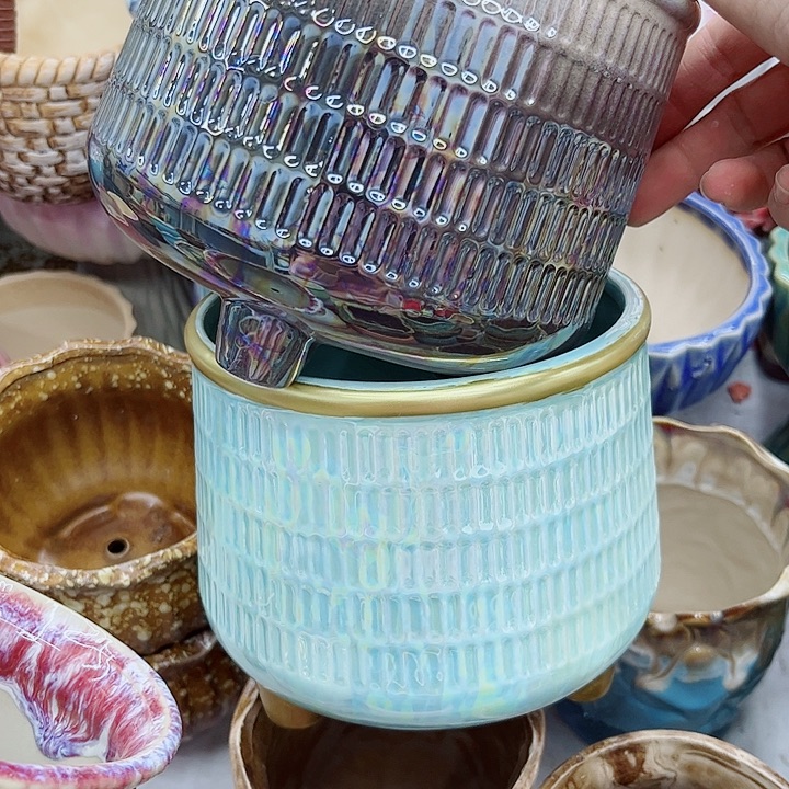 多肉绿植陶瓷花盆