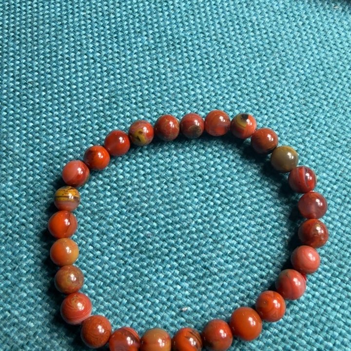 南红玛瑙未镶嵌手链